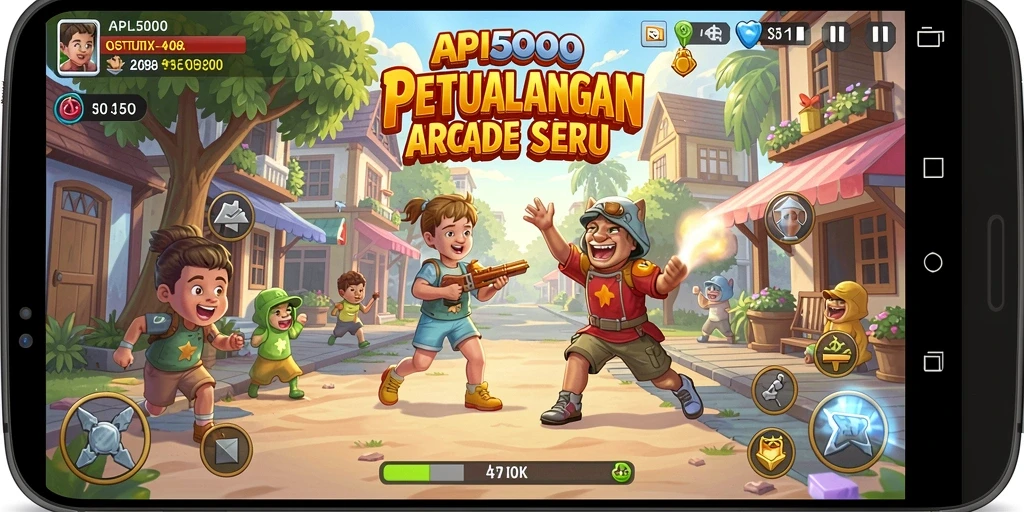 Tangkapan layar dari gameplay API5000 yang menggembirakan.