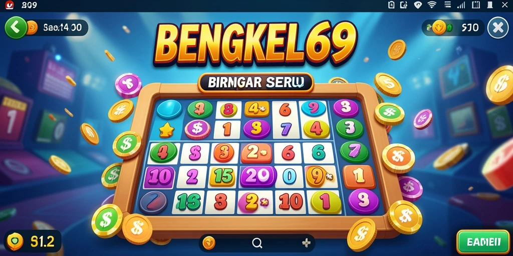 Screenshot gameplay BENGKEL69 yang seru dan menegangkan.