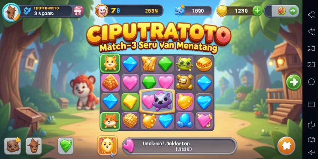 Tangkapan layar gameplay seru dari CIPUTRATOTO.