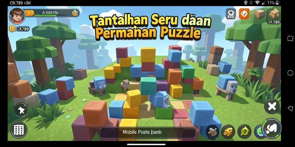 Screenshot CK789 menampilkan gameplay Puzzle menantang dan menarik.