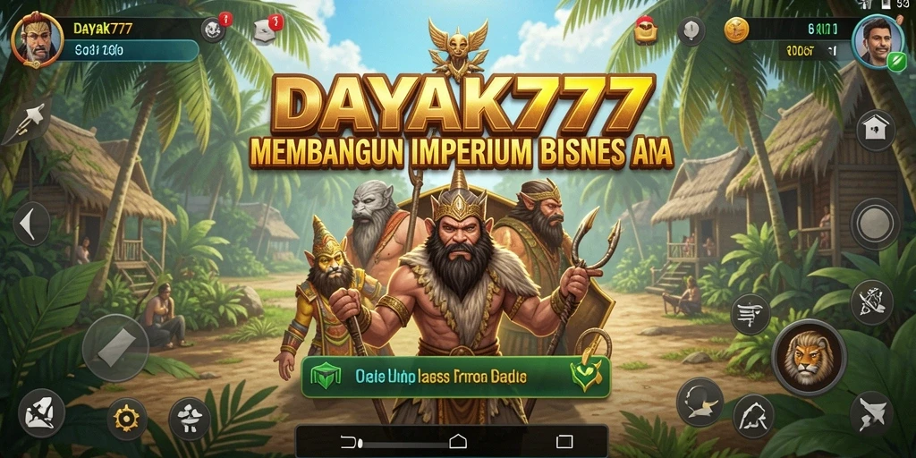 Tangkapan layar utama DAYAK777 menampilkan gameplay Tycoon yang menarik dan kompetitif.
