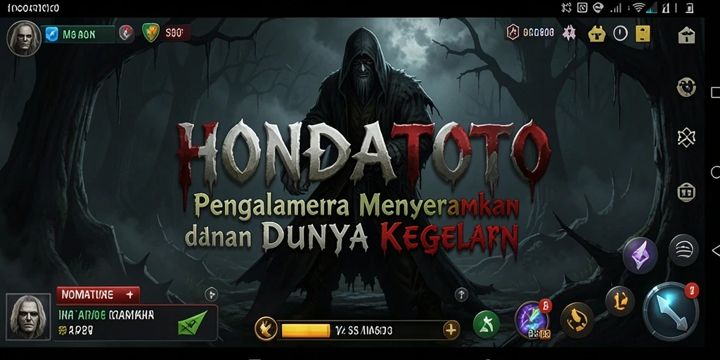 Tangkapan layar gameplay HONDATOTO yang menyeramkan dan menegangkan.