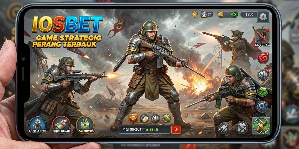 Tangkapan layar gameplay IOSBET dalam aksi strategi yang intens.