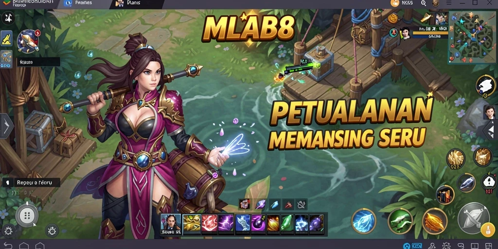 Tampilan menakjubkan dari gameplay memancing di MLBB8.