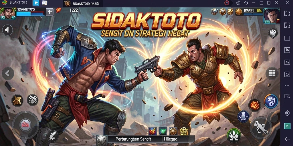 Tampilan gameplay seru dan dinamis dari SIDAKTOTO.