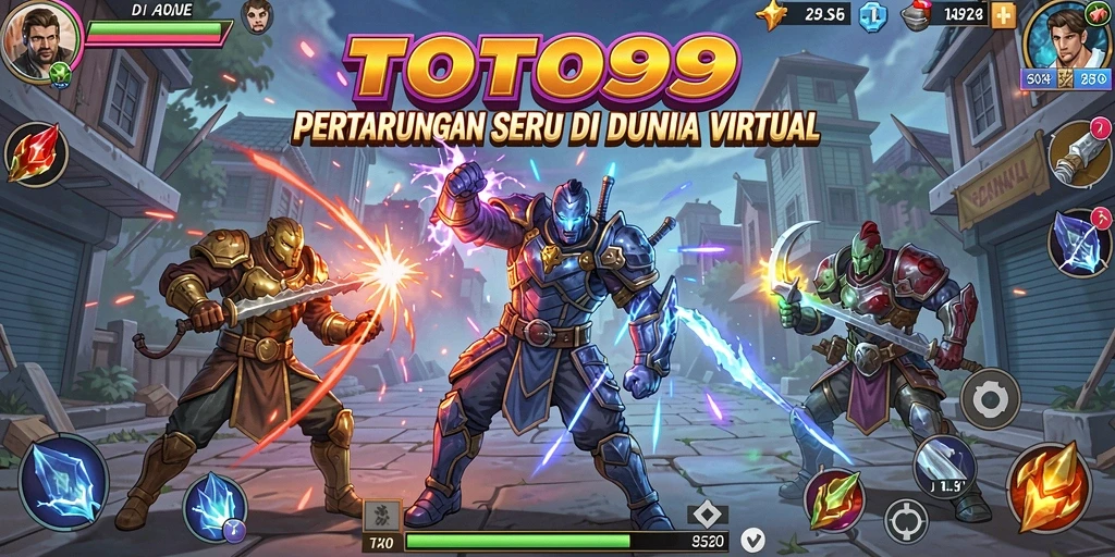 Screenshot TOTO99 menunjukkan aksi pertarungan yang mendebarkan dan karakter-karakter ikonik.
