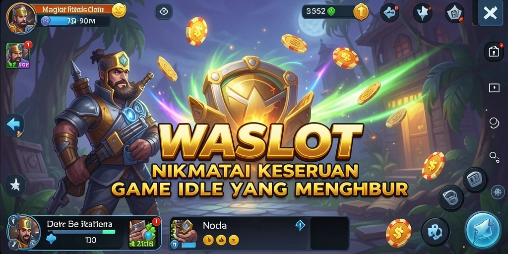 Tampilan menarik gameplay WASLOT yang menghibur dan santai.